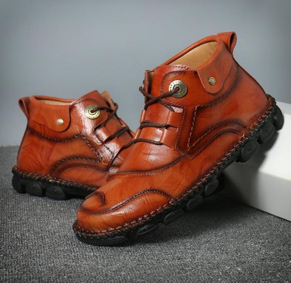 2020 new genuine leather mens boots crossborder large size tooling boots fashion nonslip handsewn casual design new mens martin5506245, Black
2020 new genuine leather mens boots crossborder large size tooling boots fashion nonslip handsewn casual design new mens martin5506245, Black