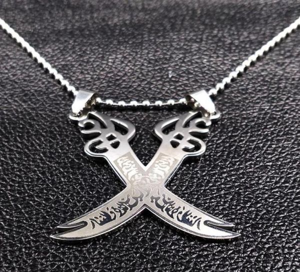 retro imam ali sword muslim islam knife necklace jewelry stainless steel arabic pendant necklaces for men women jewlery n403s02 y03715771, Silver
retro imam ali sword muslim islam knife necklace jewelry stainless steel arabic pendant necklaces for men women jewlery n403s02 y03715771, Silver