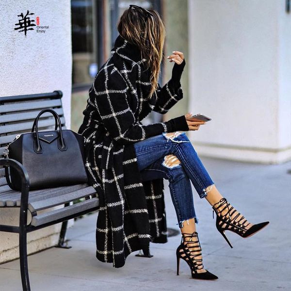 fur plaid wool coat fashion long jacket coat winter women casual long sleeve turndown collar ladies jacket, Black
fur plaid wool coat fashion long jacket coat winter women casual long sleeve turndown collar ladies jacket, Black