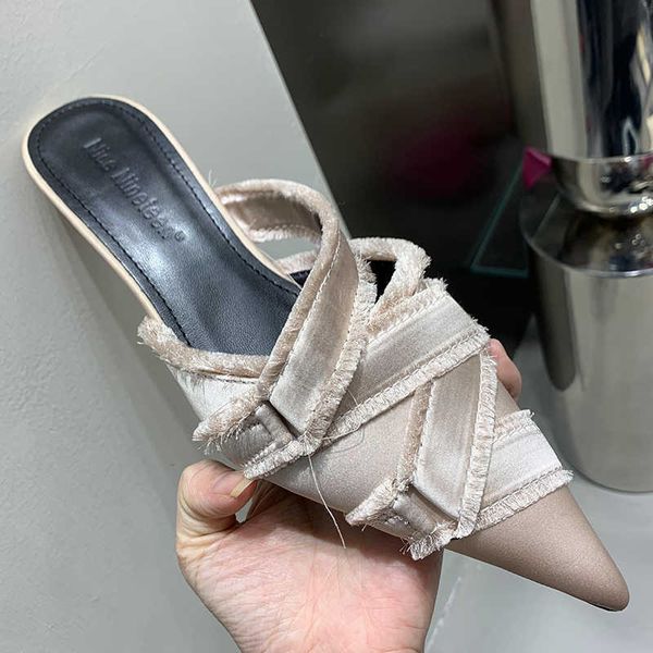 nxy slippers elegant women heels pumps shoes in 2023 female outdoor fashion pointed toe shallow ladies med mules slides 230511, Black
nxy slippers elegant women heels pumps shoes in 2023 female outdoor fashion pointed toe shallow ladies med mules slides 230511, Black