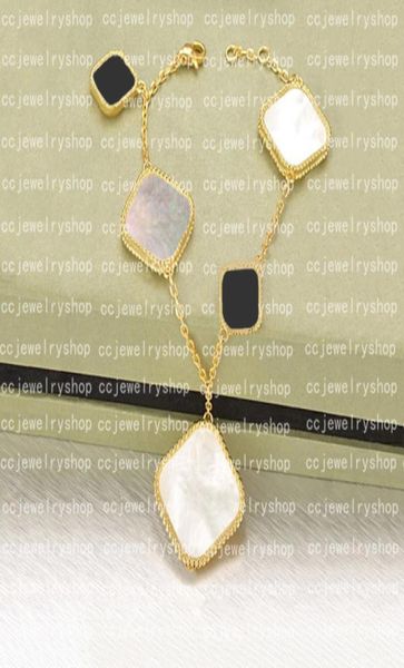 5 motifs fashion classic 4four leaf clover bracelets pendants motherofpearl v gold plated 18k for women girls valentine0394195089, Golden;silver
5 motifs fashion classic 4four leaf clover bracelets pendants motherofpearl v gold plated 18k for women girls valentine0394195089, Golden;silver