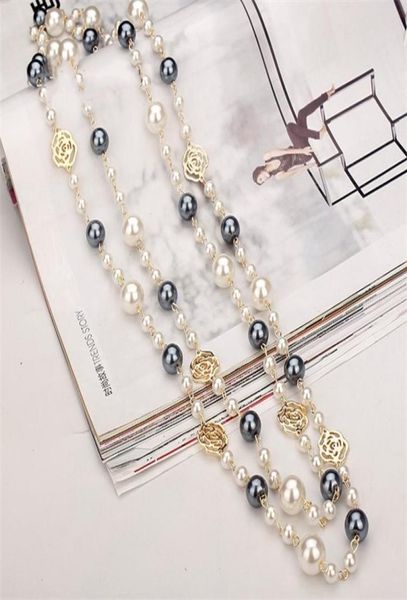 fashion designer luxury classic style hollow roses elegant multi colors bright pearls long sweater statement necklace for woman 123314264, Black
fashion designer luxury classic style hollow roses elegant multi colors bright pearls long sweater statement necklace for woman 123314264, Black
