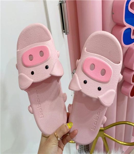 new lovely cartoon pig women beach slides slippers fashion summer cute pink flat heel flip flops casual indoor home house shoes6332588, Black
new lovely cartoon pig women beach slides slippers fashion summer cute pink flat heel flip flops casual indoor home house shoes6332588, Black