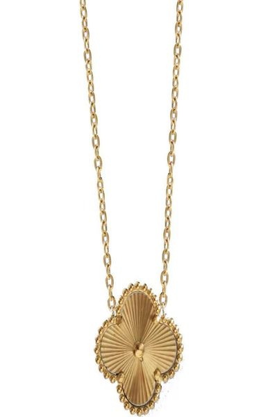 classic gold clover pendant necklace bracelet titanium steel jewelry for women5279970, Silver
classic gold clover pendant necklace bracelet titanium steel jewelry for women5279970, Silver