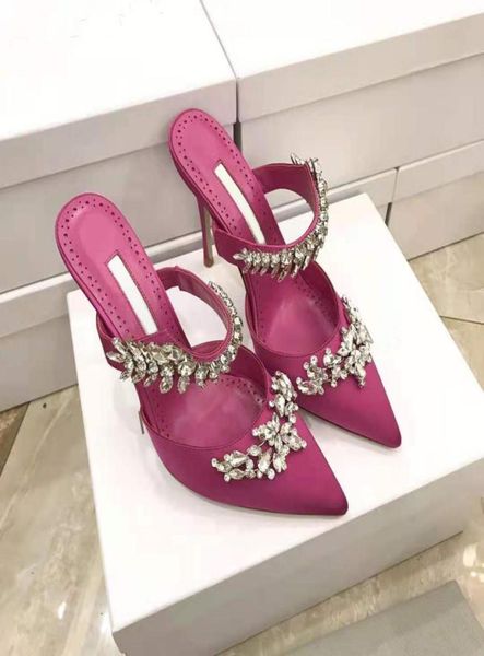 italy shoes fashion pumps lurum pink satin crystal embellished mules wedding party 90mm heel jewel leaf8106295, Black
italy shoes fashion pumps lurum pink satin crystal embellished mules wedding party 90mm heel jewel leaf8106295, Black