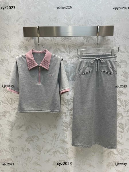 designer dresses for woman two piece dress size s-l polo collar contrast t-shirt and oblique pockets high waist elastic skirt may24, White
designer dresses for woman two piece dress size s-l polo collar contrast t-shirt and oblique pockets high waist elastic skirt may24, White