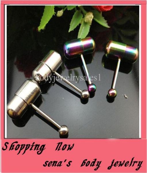 vibrating tongue rings stainless steel mix 2 color 10pcs stainless steel tongue barbell piercing2562232, Silver
vibrating tongue rings stainless steel mix 2 color 10pcs stainless steel tongue barbell piercing2562232, Silver