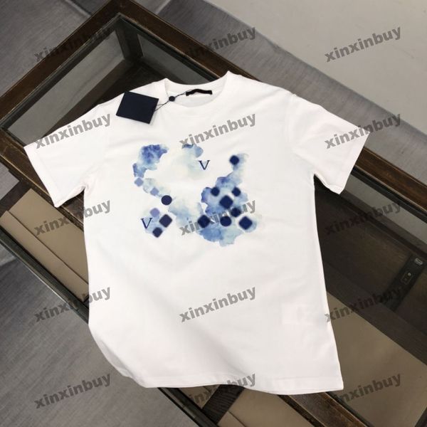 xinxinbuy men designer tee t shirt 23ss paris tie dye letter printing short sleeve cotton women apricot khaki blue gray m-3xl, Black;brown
xinxinbuy men designer tee t shirt 23ss paris tie dye letter printing short sleeve cotton women apricot khaki blue gray m-3xl, Black;brown
