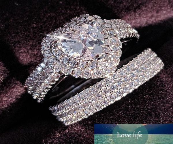 original 925 sterling silver heart cut zircon wedding ring set for women bride engagement jewelry band eternity nigeria r48649564862
original 925 sterling silver heart cut zircon wedding ring set for women bride engagement jewelry band eternity nigeria r48649564862