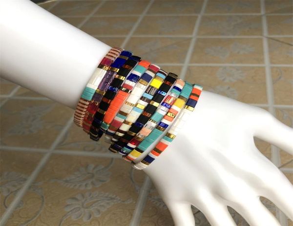 bracelets for women fashion 2019 jewellery japan imported tila miyuki bracelet 5mm wide summer attactive bohemian bracelet gifts8592460, Golden;silver 
bracelets for women fashion 2019 jewellery japan imported tila miyuki bracelet 5mm wide summer attactive bohemian bracelet gifts8592460, Golden;silver