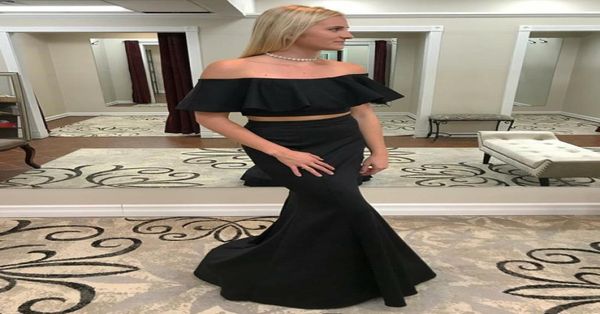 2022 black simple evening formal dresses long boho off the shoulder with short sleeves satin mermaid prom party dress g6529970, Black;red
2022 black simple evening formal dresses long boho off the shoulder with short sleeves satin mermaid prom party dress g6529970, Black;red