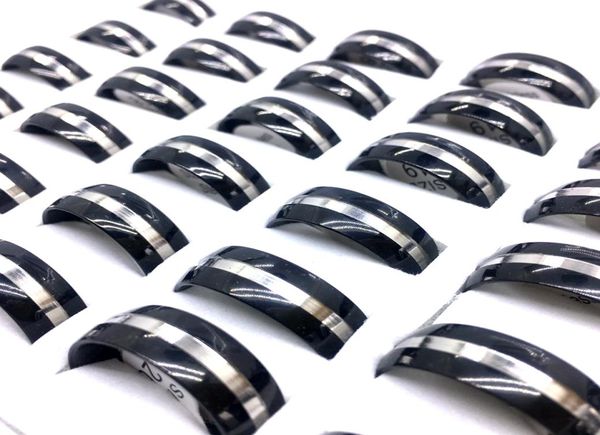 whole 36pcs black men039s women039s stainless steel band ring fashion jewelry party favor gifts finger rings mix styles9478471, Silver
whole 36pcs black men039s women039s stainless steel band ring fashion jewelry party favor gifts finger rings mix styles9478471, Silver
