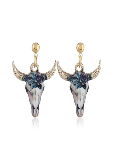 summer jewelry dangle earrings bull with horns head enamel animal earrings women039s for party gift drop whole and2083030, Silver
summer jewelry dangle earrings bull with horns head enamel animal earrings women039s for party gift drop whole and2083030, Silver