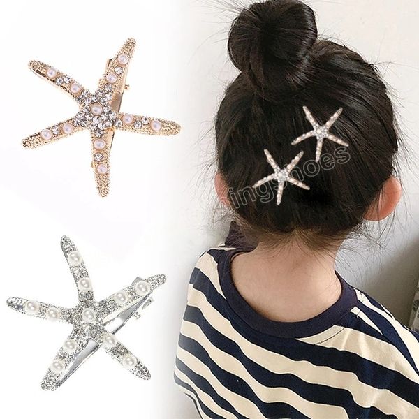 2pcs elegant sea star hairpin womens girls sweet starfish hair clip headwear side bangs clips fashion hair accessories gifts, Slivery;white
2pcs elegant sea star hairpin womens girls sweet starfish hair clip headwear side bangs clips fashion hair accessories gifts, Slivery;white