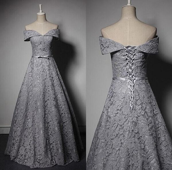 2021 grey lace formal evening gowns off shoulder a line lace up evening party prom dresses2970731, Black;red
2021 grey lace formal evening gowns off shoulder a line lace up evening party prom dresses2970731, Black;red