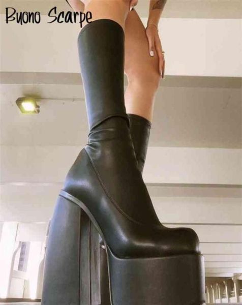 punk style platform boots elastic microfiber shoes woman spice ankle boots high heels black thick platform long knee high boots 929047805
punk style platform boots elastic microfiber shoes woman spice ankle boots high heels black thick platform long knee high boots 929047805