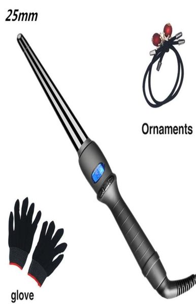 lcd curlers conical curling iron single tube ceramic glaze pear flower cone electric hair curly hair sh1907295741551, Black
lcd curlers conical curling iron single tube ceramic glaze pear flower cone electric hair curly hair sh1907295741551, Black