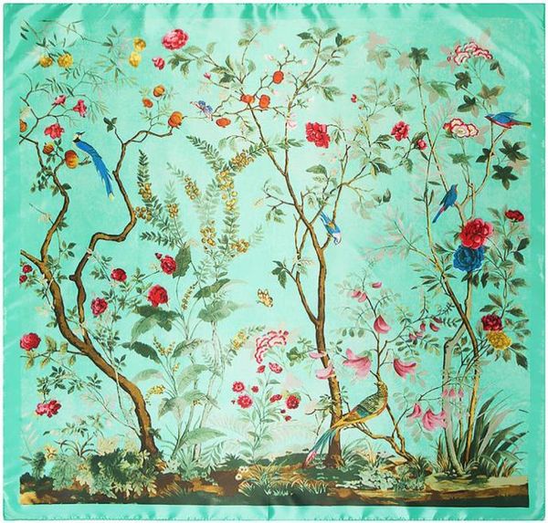 silk scarf 90cm 90cm new flower and bird jungle horse womens artificial silk large kerchief silk scarf scarf1182734, Blue;gray
silk scarf 90cm 90cm new flower and bird jungle horse womens artificial silk large kerchief silk scarf scarf1182734, Blue;gray