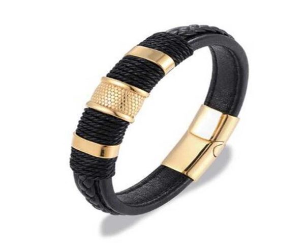 multilayer braided genuine leather bracelet titanium stainless steel magnetic buckle bracelet menbraided bracelet jewelry q07192384524, Black
multilayer braided genuine leather bracelet titanium stainless steel magnetic buckle bracelet menbraided bracelet jewelry q07192384524, Black