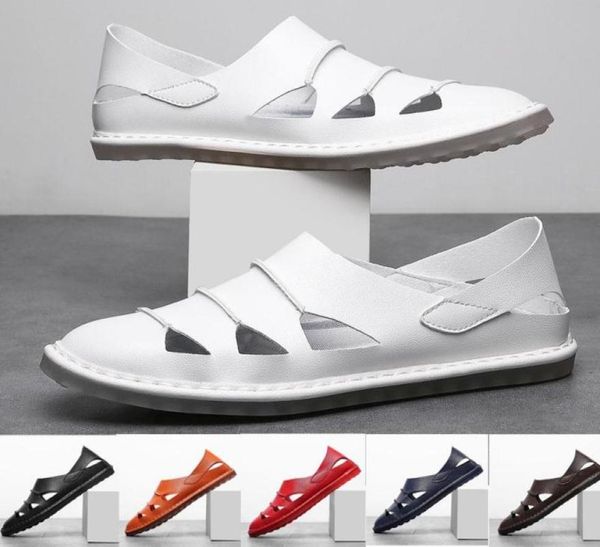 sandals white for men leather 2021 mens sandal outdoor summer flip flop casual shoes beach sandalias slip on shoe big size 38485618863, Black 
sandals white for men leather 2021 mens sandal outdoor summer flip flop casual shoes beach sandalias slip on shoe big size 38485618863, Black