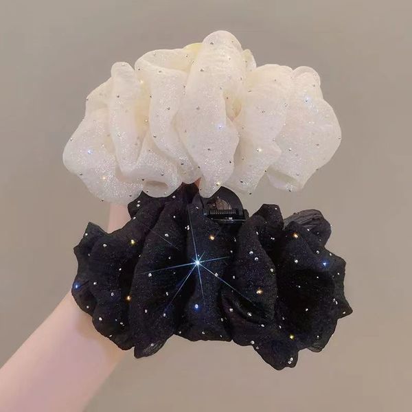 cloud bubble double sided big bow clasp clip women's mesh shark clip back head spoon new hairpin headwear, Golden;silver
cloud bubble double sided big bow clasp clip women's mesh shark clip back head spoon new hairpin headwear, Golden;silver
