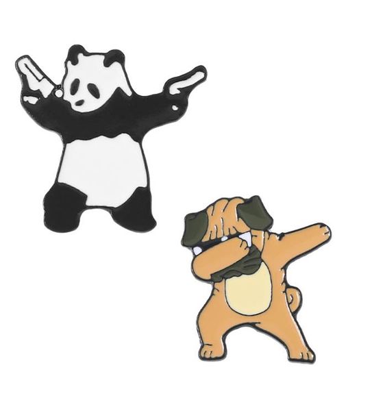 pug panda enamel pins custom dog dance brooches lapel badges cute punk animal jewelry gift kids friends 6155 q25459989, Gray
pug panda enamel pins custom dog dance brooches lapel badges cute punk animal jewelry gift kids friends 6155 q25459989, Gray