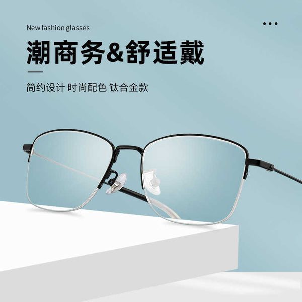 sunglasses collectable gg style lightweight fashionable titanium alloy half myopia glasses square business and comfortable temperament men&#, White;black
sunglasses collectable gg style lightweight fashionable titanium alloy half myopia glasses square business and comfortable temperament men&#, White;black