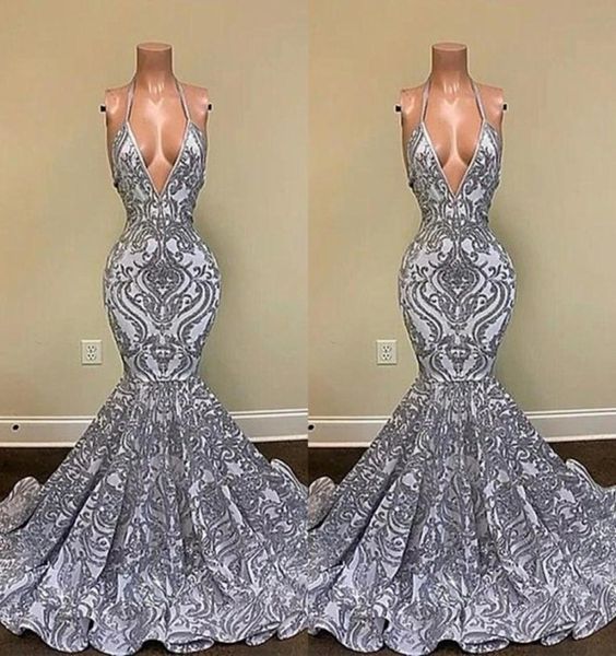 2022 gorgeous silver mermaid prom dresses spaghetti straps vneck appliques lace backless evening gowns bc13118 b0417q2387966, Black
2022 gorgeous silver mermaid prom dresses spaghetti straps vneck appliques lace backless evening gowns bc13118 b0417q2387966, Black