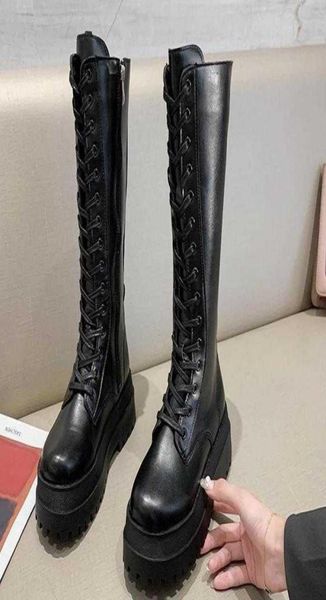 new women combat boots antumn female high platform gothic shoes black leather boots lace up women knee high boots h10099188371
new women combat boots antumn female high platform gothic shoes black leather boots lace up women knee high boots h10099188371