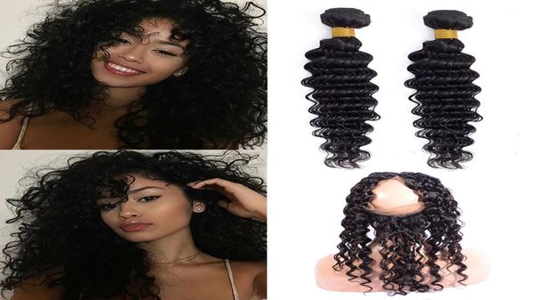 peruvian human hair extensions 360 lace frontal with 2 bundles deep wave virgin hair wefts with closure 360 frontal pre plucked de4407907, Black;brown
peruvian human hair extensions 360 lace frontal with 2 bundles deep wave virgin hair wefts with closure 360 frontal pre plucked de4407907, Black;brown