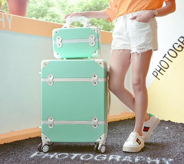 suitcases classical retro rolling luggage with cosmetic bag for women travel carry on trolley suitcase spinner wheel 20quot22qu7329105
suitcases classical retro rolling luggage with cosmetic bag for women travel carry on trolley suitcase spinner wheel 20quot22qu7329105