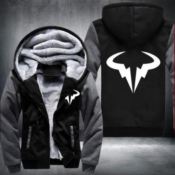winter hoodie mens rafael nadal natto thicken fleece coat bull logo printed zipper jacket hoodie clothes sweatshirts us eu size6640734, Blue;black
winter hoodie mens rafael nadal natto thicken fleece coat bull logo printed zipper jacket hoodie clothes sweatshirts us eu size6640734, Blue;black