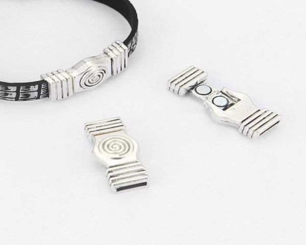 12 set antique silver swirl strong magnetic clasp for 5mm 10mm flat leather cord jewelry accessories findings4260873, White;red
12 set antique silver swirl strong magnetic clasp for 5mm 10mm flat leather cord jewelry accessories findings4260873, White;red