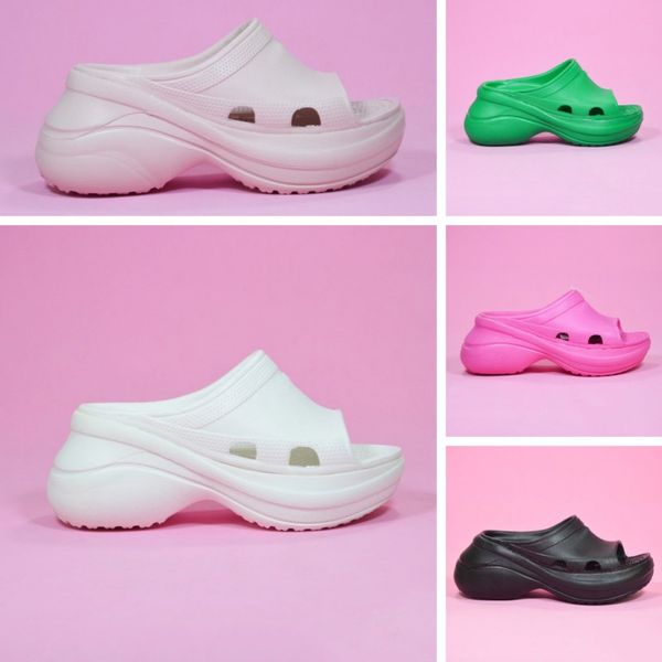 sliders women designer sandals womens slides height increasing platform walking outdoor slides spring, Black
sliders women designer sandals womens slides height increasing platform walking outdoor slides spring, Black