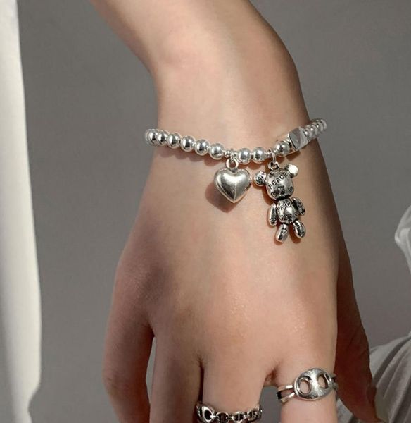 foxanry 925 sterling silver bangle bracelets for women string of beads accessories trend vintage simple cute bear pendant party je3698126, Black
foxanry 925 sterling silver bangle bracelets for women string of beads accessories trend vintage simple cute bear pendant party je3698126, Black