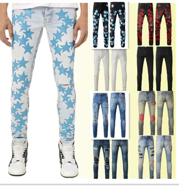 designer jeans mens skinny desig 45 colors pants long hippop sticker embroidery slim denim straight streetwear wholesale 29-38 5fxu, Blue
designer jeans mens skinny desig 45 colors pants long hippop sticker embroidery slim denim straight streetwear wholesale 29-38 5fxu, Blue