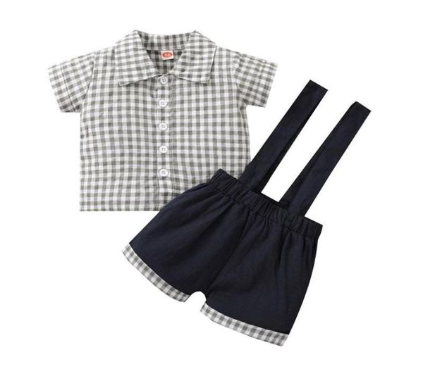 clothing sets 2pcs set born baby boy short sleeve plaid shirt suspender shorts buttom outfits little gentleman clothes8790878, White
clothing sets 2pcs set born baby boy short sleeve plaid shirt suspender shorts buttom outfits little gentleman clothes8790878, White