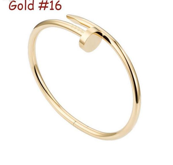 bracelet designer gold and silver bracelet titanium steel cuff nail style fashion bracelet diamond bracelet women's men's love jew
bracelet designer gold and silver bracelet titanium steel cuff nail style fashion bracelet diamond bracelet women's men's love jew