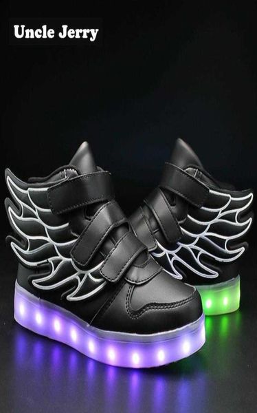 unclejerry kids light up shoes with wing children led shoes boys girls glowing luminous sneakers usb charging boy fashion shoes 217102517, Black
unclejerry kids light up shoes with wing children led shoes boys girls glowing luminous sneakers usb charging boy fashion shoes 217102517, Black
