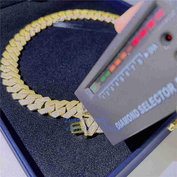 15mm 4 rows moissanite lab grown diamond iced out gold color chain necklace 925 sterling silver miami cuban
15mm 4 rows moissanite lab grown diamond iced out gold color chain necklace 925 sterling silver miami cuban