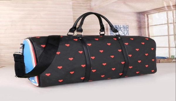 50cm women men bags fashion duffle bag leather luggage handbags large heart pattern capacity sport7405757
50cm women men bags fashion duffle bag leather luggage handbags large heart pattern capacity sport7405757