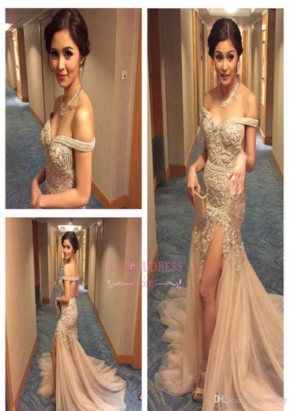 2019 arabic dubai champagne evening dress mermaid backless off shoulders formal holiday wear prom party gown custom made plus size6384721, Black;red
2019 arabic dubai champagne evening dress mermaid backless off shoulders formal holiday wear prom party gown custom made plus size6384721, Black;red