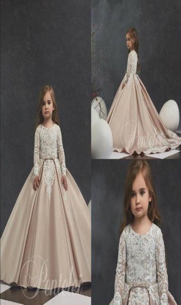 champagne ball gown flower girl dresses lace appliqued satin long sleeve girls pageant dress little girl first holy communion gown3588787, White;blue
champagne ball gown flower girl dresses lace appliqued satin long sleeve girls pageant dress little girl first holy communion gown3588787, White;blue