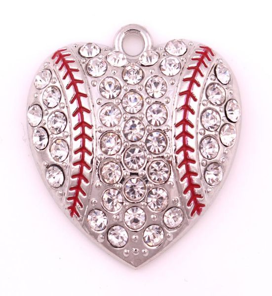 sport jewelry new products ship 10pcs a lot rhodium plated zinc with sparkling crystals baseball or softball heart sports pen7987139, Silver
sport jewelry new products ship 10pcs a lot rhodium plated zinc with sparkling crystals baseball or softball heart sports pen7987139, Silver