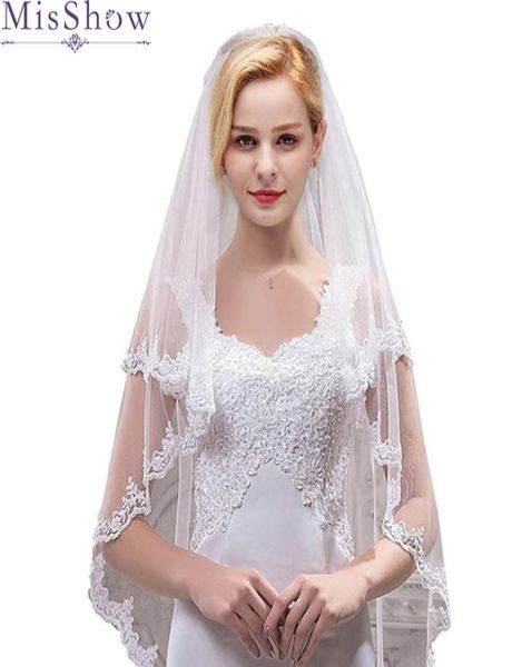 fashion bridal veil with combs elbow length veil short lace appliques veils wedding accessories cpa14378608728, Black 
fashion bridal veil with combs elbow length veil short lace appliques veils wedding accessories cpa14378608728, Black