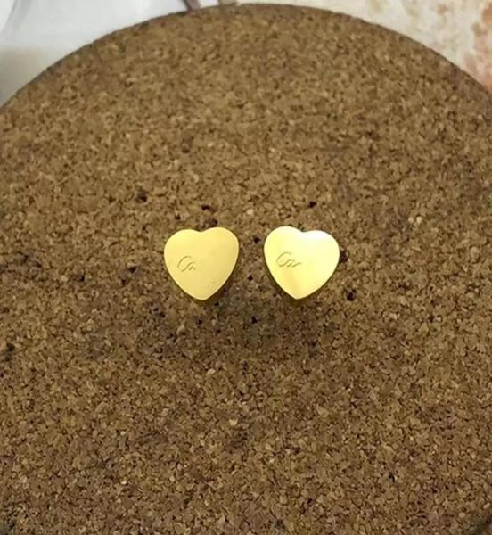 logo luxury heart earring women stud couple flannel bag stainless steel 10mm thick piercing body jewelry gifts for woman accessori8663748, Golden;silver
logo luxury heart earring women stud couple flannel bag stainless steel 10mm thick piercing body jewelry gifts for woman accessori8663748, Golden;silver