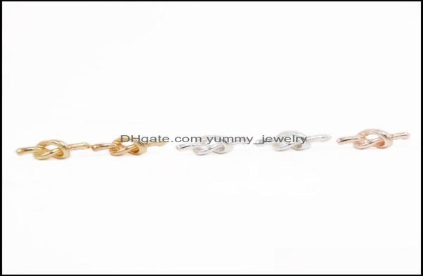 fashion small knot stud earring cute style environmental protection material gold sier rose three color optional for women drop de1645184, Golden;silver
fashion small knot stud earring cute style environmental protection material gold sier rose three color optional for women drop de1645184, Golden;silver