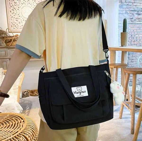 fashion girl large capacity one shoulder crossbody bag korean nylon waterproof cute schoolgirl bookbag kawaii ladies handbag 210917832912
fashion girl large capacity one shoulder crossbody bag korean nylon waterproof cute schoolgirl bookbag kawaii ladies handbag 210917832912