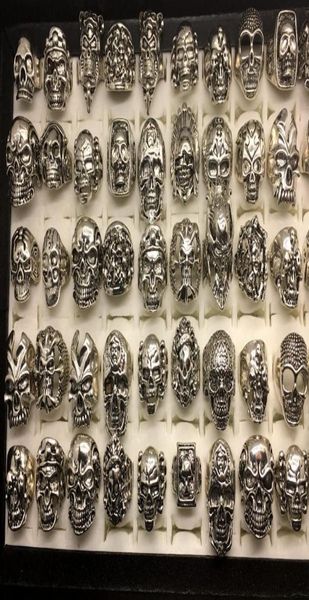 new skull rings gothic steam punk finger ring mixed style silver plated hiphop charm jewelry for men and women fashion gifts7719495
new skull rings gothic steam punk finger ring mixed style silver plated hiphop charm jewelry for men and women fashion gifts7719495