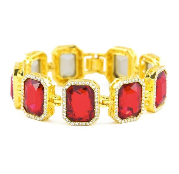 men iced out red black blue ruby bracelet hip hop gold color bracelets for women men72837782625658, Golden;silver
men iced out red black blue ruby bracelet hip hop gold color bracelets for women men72837782625658, Golden;silver